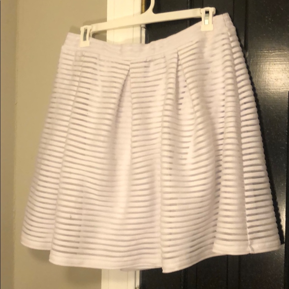 White skirt